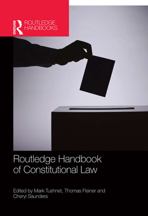 Book cover of Routledge Handbook of Constitutional Law