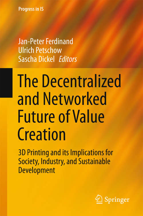 Book cover of The Decentralized and Networked Future of Value Creation