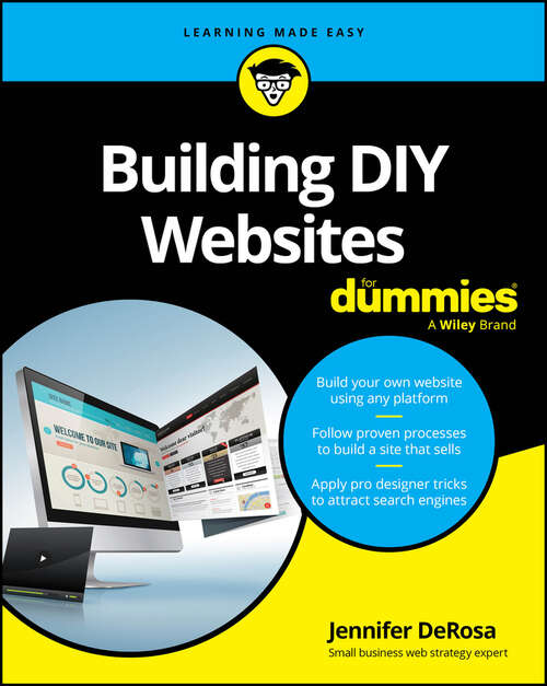 Book cover of Building DIY Websites For Dummies