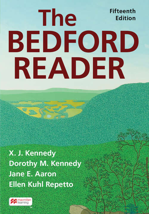 Book cover of The Bedford Reader (Fifteenth Edition)