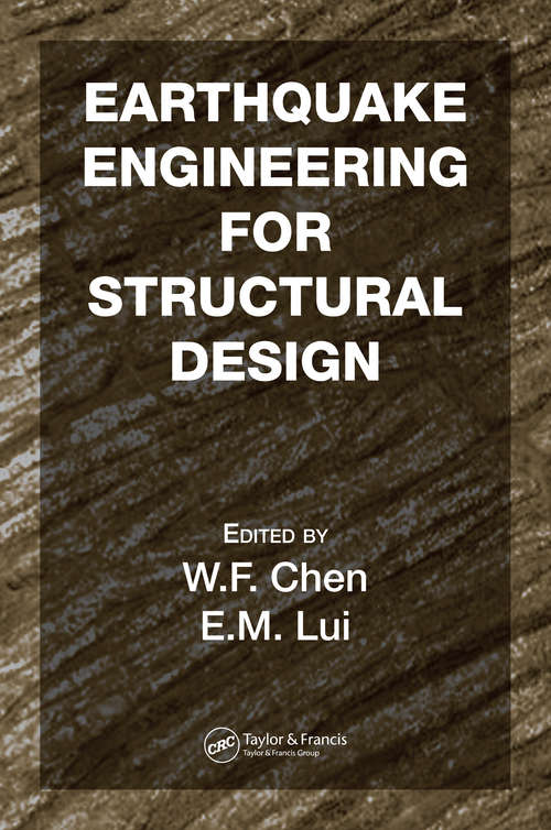 Book cover of Earthquake Engineering for Structural Design (1)