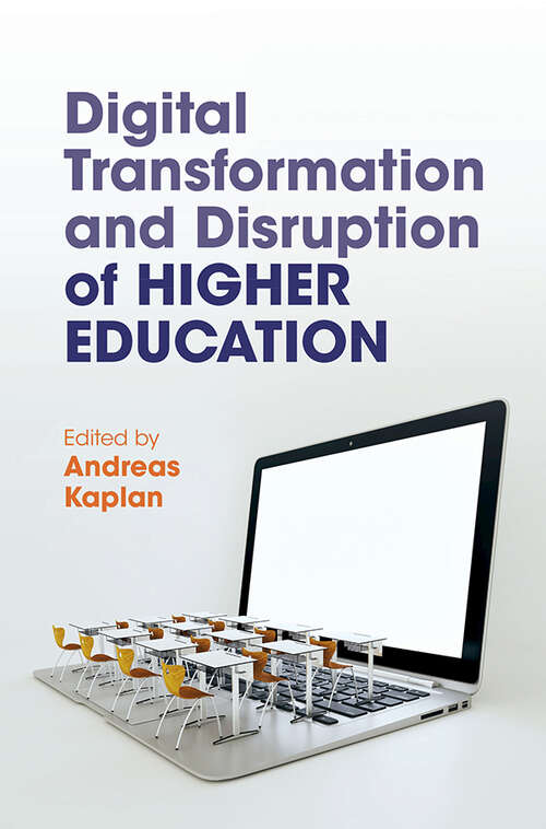 Book cover of Digital Transformation and Disruption of Higher Education