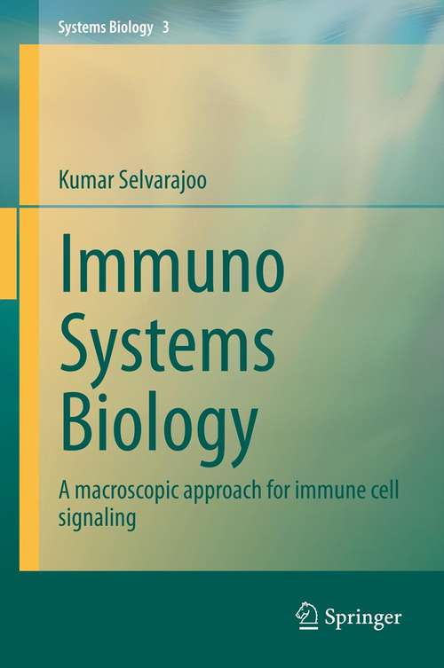 Book cover of Immuno Systems Biology