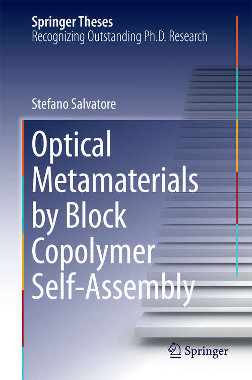 Book cover of Optical Metamaterials by Block Copolymer Self-Assembly