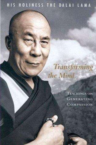 Book cover of Transforming the Mind: Teachings on Generating Compassion