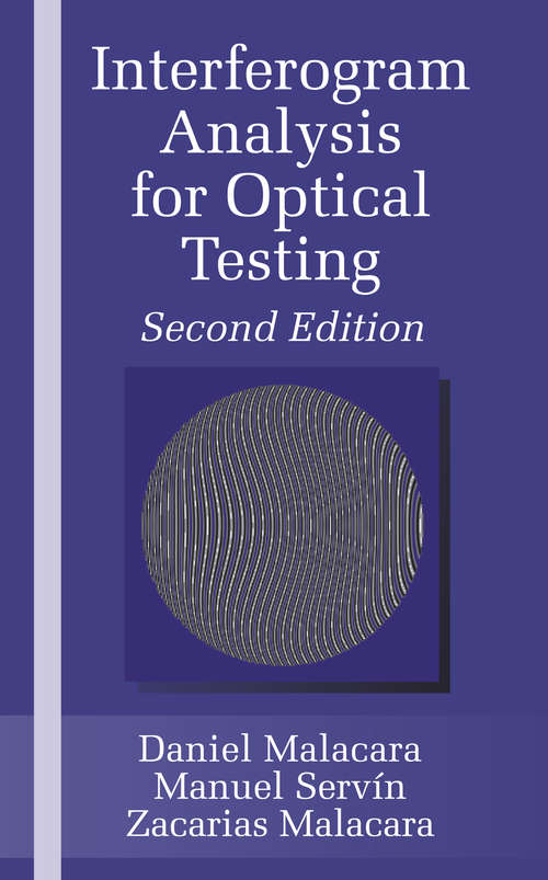 Book cover of Interferogram Analysis For Optical Testing (2)