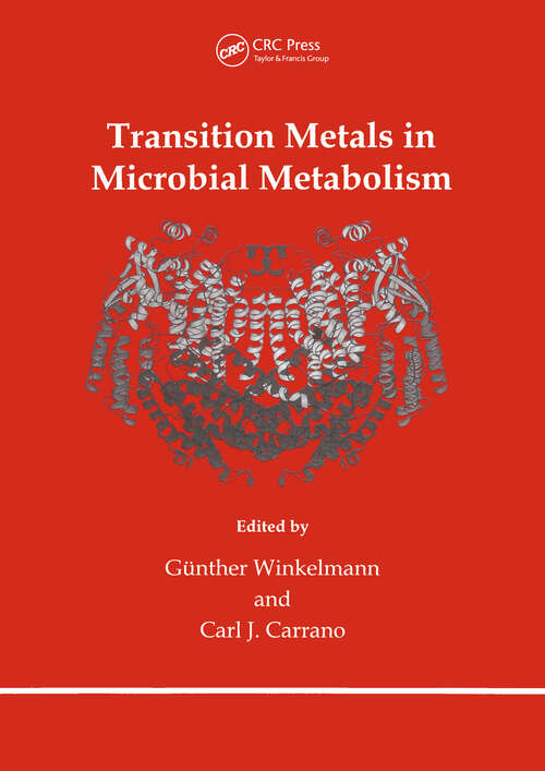 Book cover of Transition Metals in Microbial Metabolism