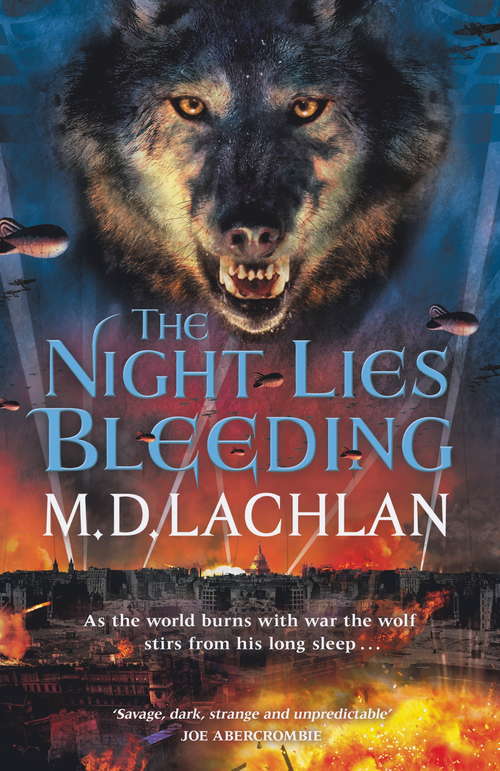 Book cover of The Night Lies Bleeding