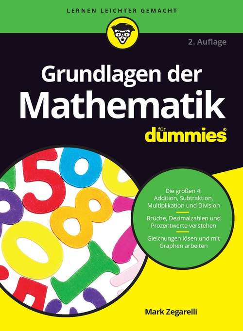 Book cover of Grundlagen der Mathematik für Dummies (2. Auflage) (Für Dummies)