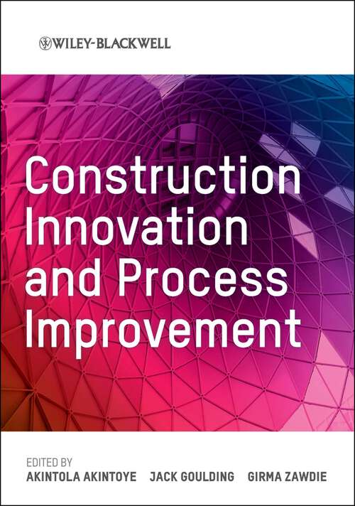 Book cover of Construction Innovation and Process Improvement