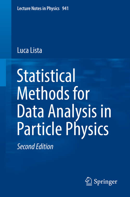 Book cover of Statistical Methods for Data Analysis in Particle Physics