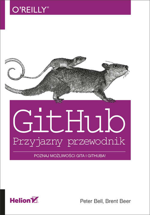 Book cover of GitHub. Przyjazny przewodnik: Przyjazny Przewodnik
