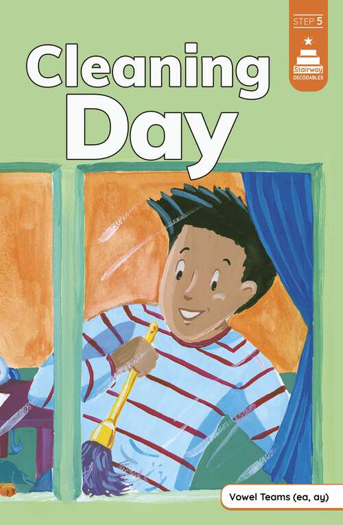 Book cover of Cleaning Day (Stairway Decodables Step 5)