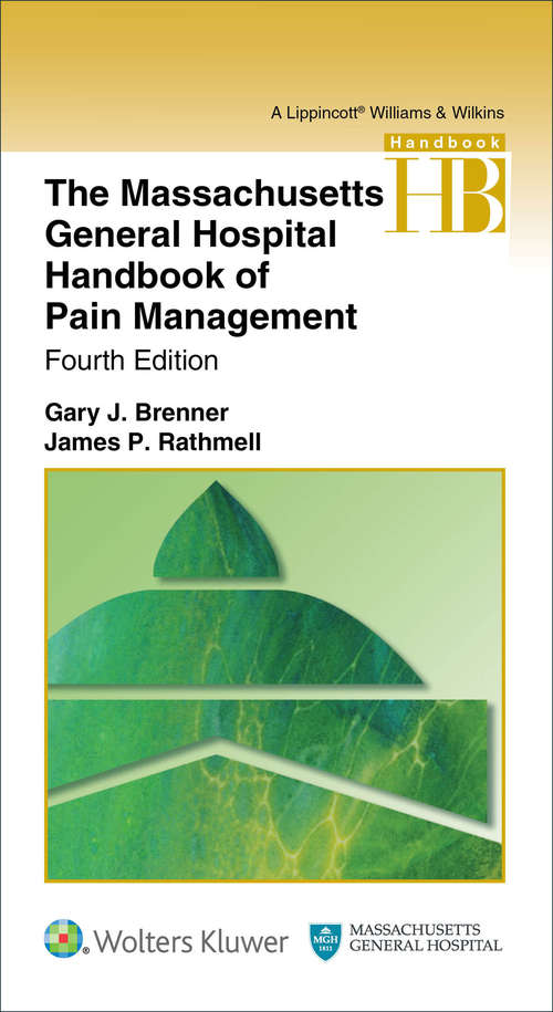 Book cover of The Massachusetts General Hospital Handbook of Pain Management