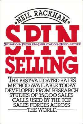 Book cover of SPIN Selling