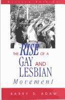 Book cover of The Rise of a Gay and Lesbian Movement (Revised edition)