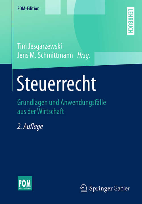 Book cover of Steuerrecht