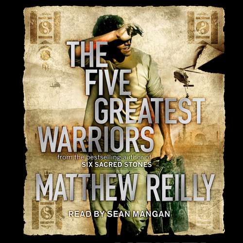 Book cover of The Five Greatest Warriors: The battle to save the world has begun... (Jack West Series)