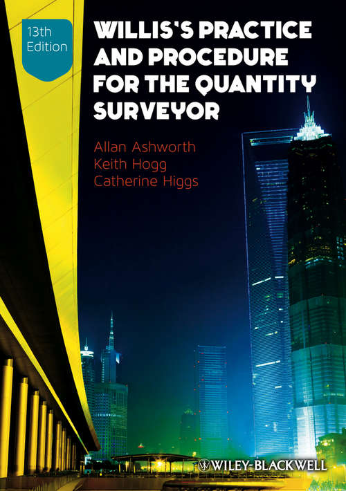 Book cover of Willis's Practice and Procedure for the Quantity Surveyor (13)