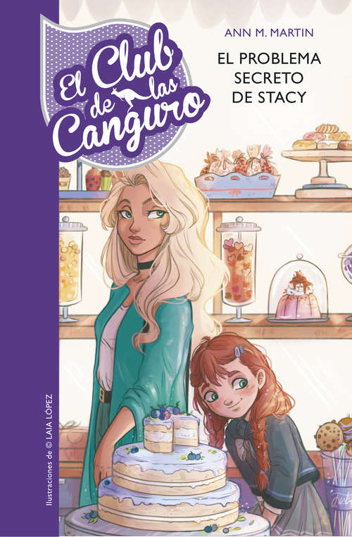 Book cover of El problema secreto de Stacey (El Club de las Canguro #3)