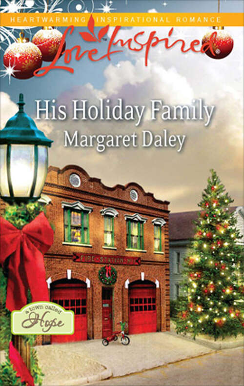 Book cover of His Holiday Family (A\town Called Hope Ser. #1)