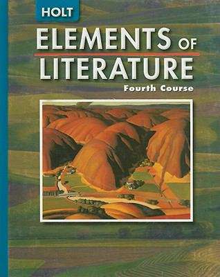 Book cover of Holt Elements of Literature, Fourth Course