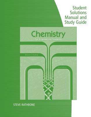 Book cover of Chemistry for Engineering Students: Student Solutions and Study Guide