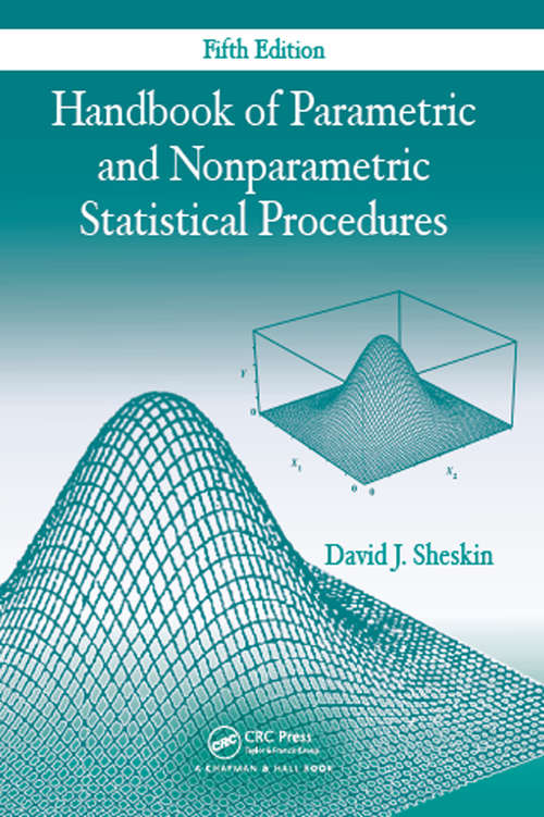 Book cover of Handbook of Parametric and Nonparametric Statistical Procedures, Fifth Edition