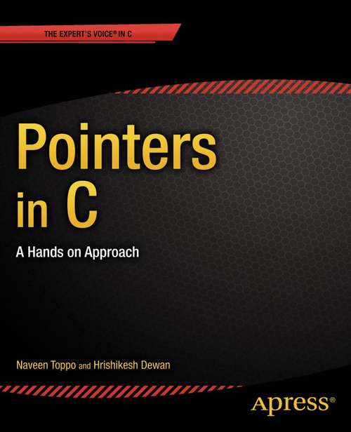 Book cover of Pointers in C