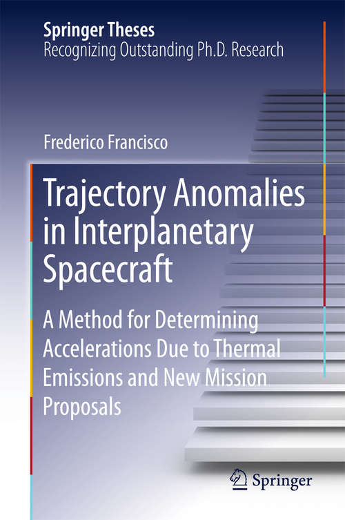 Book cover of Trajectory Anomalies in Interplanetary Spacecraft