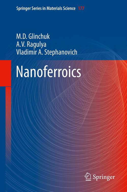 Book cover of Nanoferroics