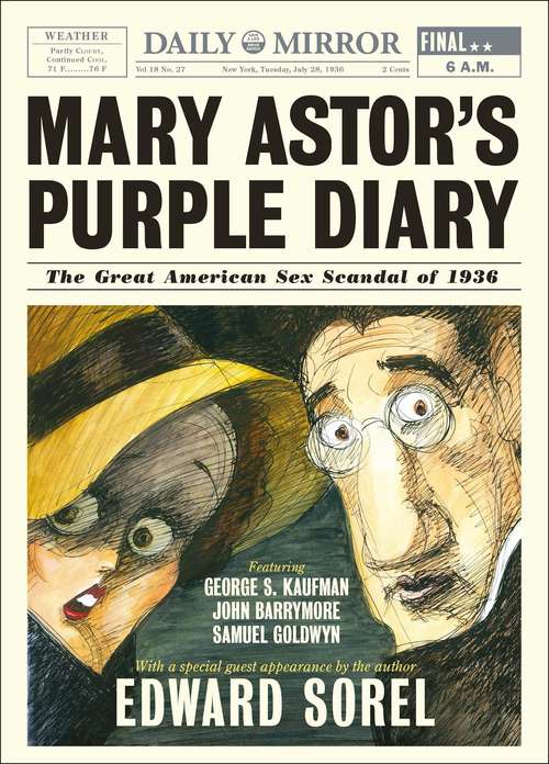 Book cover of Mary Astor's Purple Diary: The Great American Sex Scandal of 1936