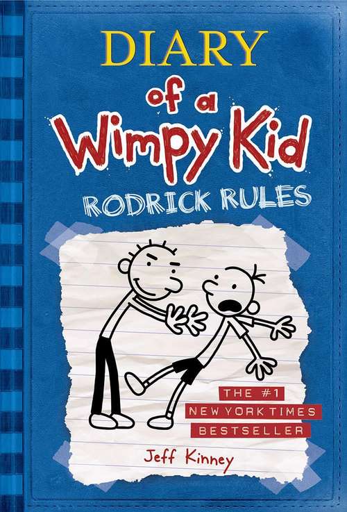 Book cover of Rodrick Rules  (Diary of a Wimpy Kid #2)