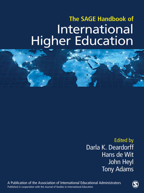 Book cover of The SAGE Handbook of International Higher Education