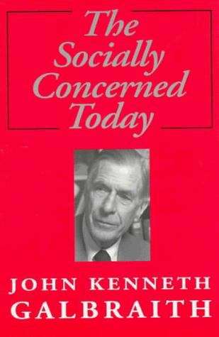 Book cover of The Socially Concerned Today