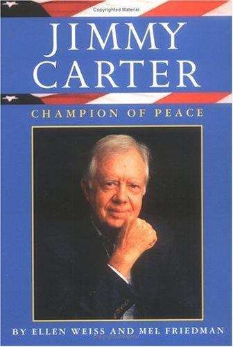Book cover of Jimmy Carter: Champion of Peace