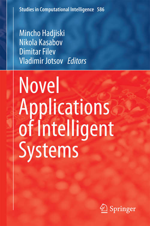 Book cover of Novel Applications of Intelligent Systems