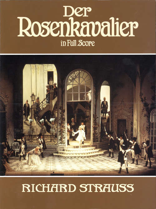 Book cover of Der Rosenkavalier in Full Score