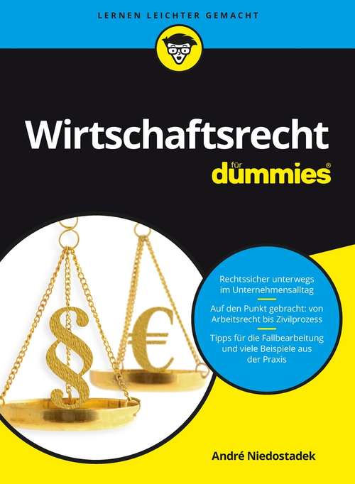 Book cover of Wirtschaftsrecht für Dummies (Für Dummies)