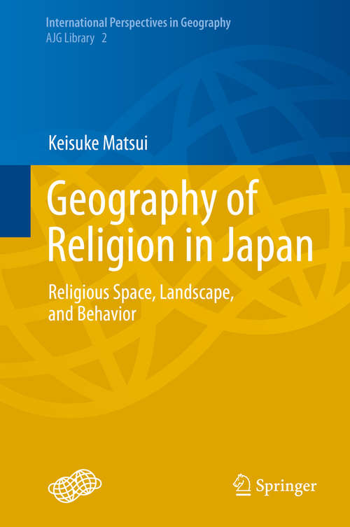 Book cover of Geography of Religion in Japan