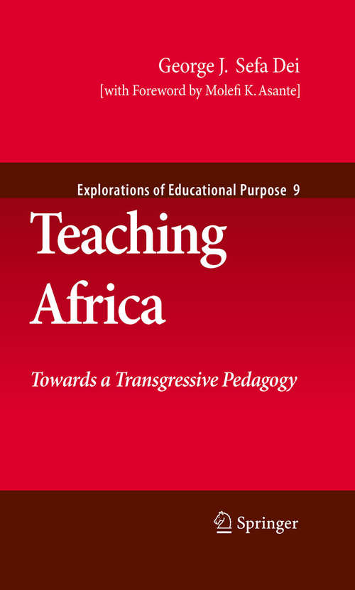 Book cover of Teaching Africa