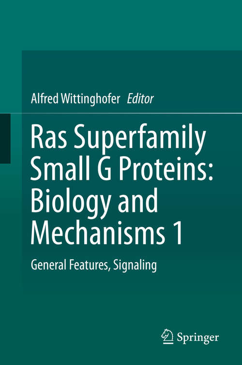 Book cover of Ras Superfamily Small G Proteins: Biology and Mechanisms 2