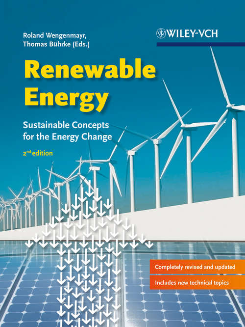 Book cover of Renewable Energy: Sustainable Energy Concepts for the Energy Change (2)