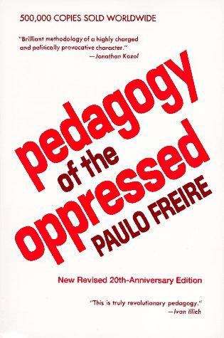 Book cover of Pedagogy of the Oppressed