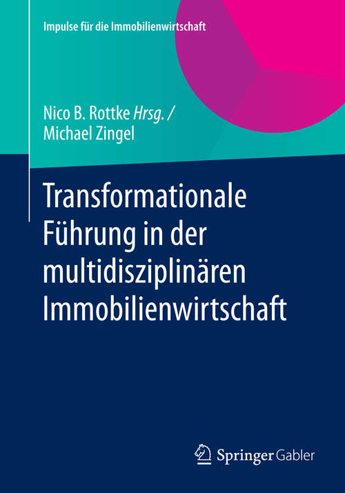 Book cover of Transformationale Führung in der multidisziplinären Immobilienwirtschaft