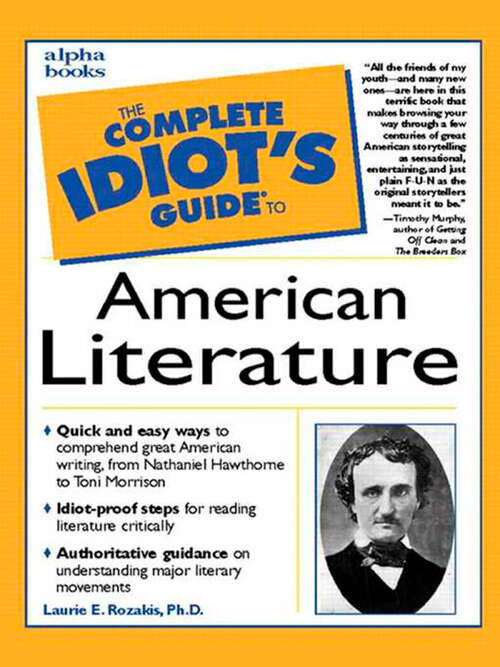 Book cover of The Complete Idiot's Guide to American Literature