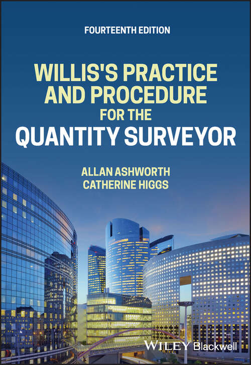 Book cover of Willis's Practice and Procedure for the Quantity Surveyor (14)