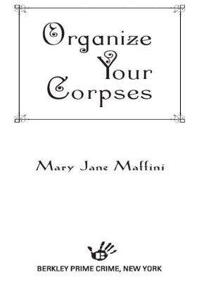 Book cover of Organize Your Corpses