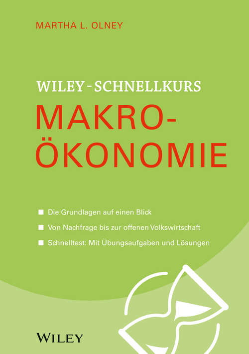 Book cover of Wiley Schnellkurs Makroökonomie