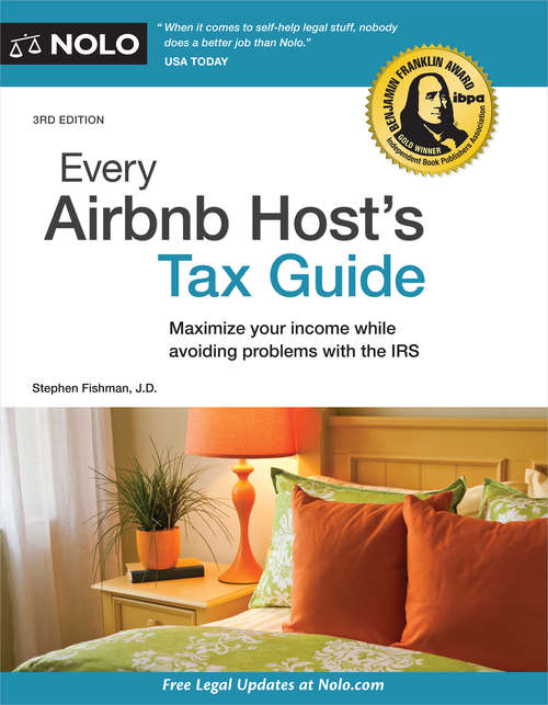 Book cover of Every Airbnb Host's Tax Guide  (Third Edition)